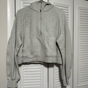Lululemon oversized half zip scuba m/l